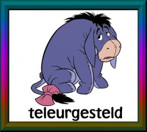 Teleurgesteld